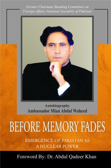 Book_Before Memory Fades, by Mian Abdul Waheed